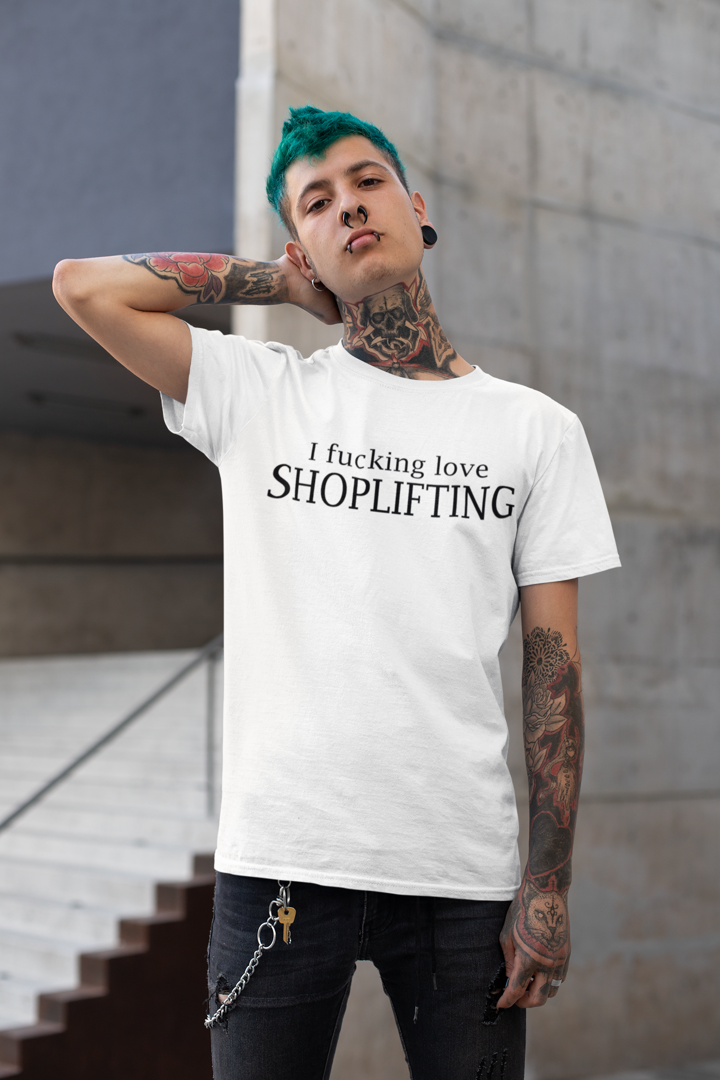 I Fucking Love Shoplifting T-Shirt