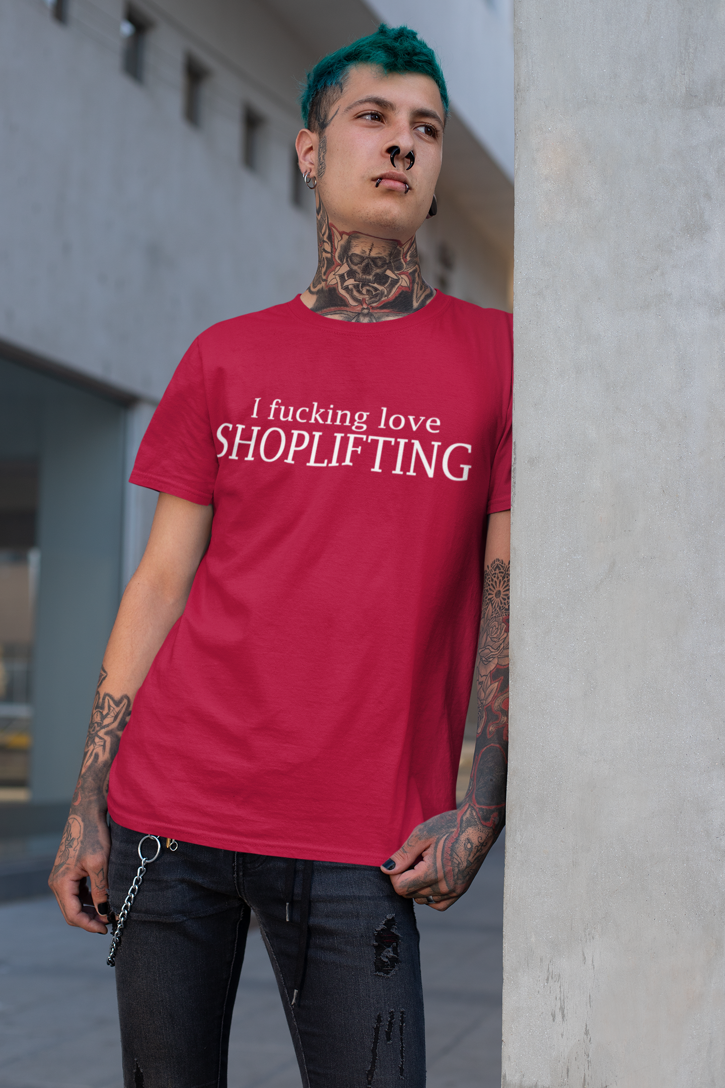 I Fucking Love Shoplifting T-Shirt
